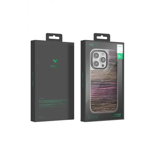 Venco iPhone 15 Pro Wave Kapak - Sarı