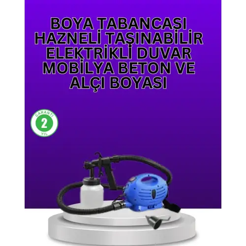 Yüksek Basınçlı Boya Tabancası Ev ve Atölye Tipi