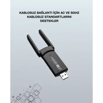 AC1200 USB WiFi Adaptör