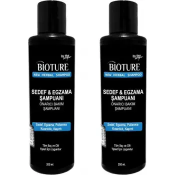 BİOTURE BAKIM ŞAMPUANI 200 ML X 2 AD