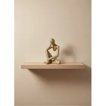 DEKORATİF İNSAN FİGÜRÜ SARI