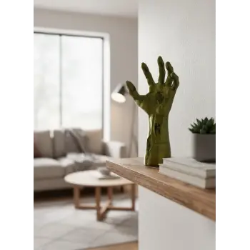 El Formu Masaüstü Dekor Obje