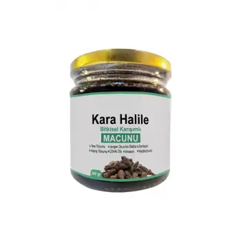 KARA HALİLE BİTKİSEL KARIŞIMLI TERMİNALİA CHEBULA MACUNU 240 GR