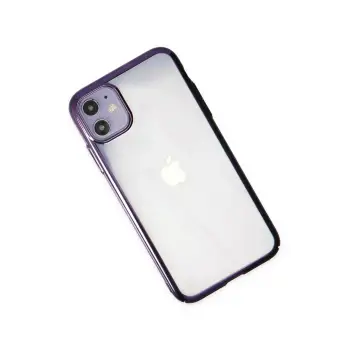 Newface iPhone 12 Kılıf Element Silikon - Mor