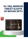 10.1 İnç Android Tablet Klavye ve Mouse Setli 5G Destekli