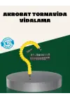 12 Parça Akrobat Bits Seti Çok Amaçlı Vidalama Dayanıklı Çelik