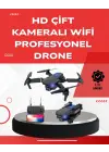 2.4G 4CH Katlanabilir Drone 100 Metre Uçuş Mesafeli