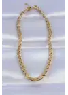 316L Çelik Gold Renk Arpa Model Kolye