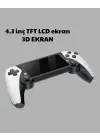 3D Ekranlı Mini Oyun Konsolu + Multimedya