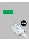 7 Renk Modlu Dokunmatik Sensörlü Mini LED Araç İçi Lamba