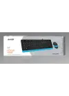 A4 Tech F1010 Q Usb Mavi Fn-Mm Klv+Optik Mouse Set