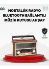 Ahşap Görünümlü Masaüstü Bluetooth Cihaz