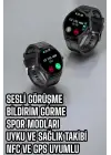 Akıllı Saat Sesli Görüşme Bluetooth Bağlantılı 3 Kordonlu