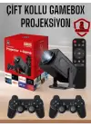 Android Projeksiyon ve Çift Kollu Game Box