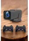 Android Projeksiyon ve Çift Kollu Game Box