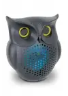 Baykuş Görünümlü Işıklı Bluetooth Speaker Bluetooth Hoparlör