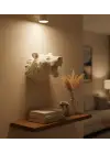 Beyaz Renk 3D Ayı Başı Duvar Dekoru