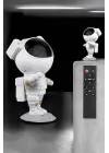Çocuklara Özel Projeksiyon Astronot Lamba Speaker Sevimli