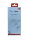 Compaxe CTA-350TT 35W 5V 3A PD-QC+ Type-C To Type-C Şarj Kablosu