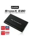 DARK DK-AC-DSE20 E20 2.5 USB 2.0 SATA SİYAH