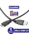 Dark DK-CB-USB3MICROB 1mt USB 3.0 - Micro B Taşınabilir Disk Kablosu