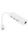 Dark USB3.1 Type-C - 3xUSB2.0 HUB+ 10-100 Ethernet Dönüştürücü