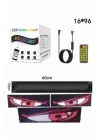 Digital Araba Yazısı Ekran Matrix En Büyük Boy Matrix LED Panel 19*96 pıxel