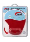 Elba K06152 Bileklikli Jel Mouse Pad Kırmızı