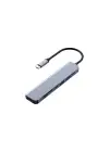FRISBY FA-7684C TYPE-C - 7 IN1 USB-C+HDMI+SD/TF+USB3.0+PD+USB-C