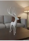 GEYİK FİGÜRÜ BEYAZ
