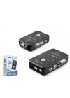 HADRON HDX1360 VGA USB KVM SWITCH 2GİRİŞ 1ÇIKIŞ SİYAH