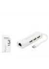 Hadron Hdx7007 Type-C Hub Combo 3-Usb + Lan Beyaz