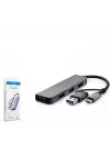HADRON HDX7825 TYPE-C + USB3.0 HUB 4-USB3.0 GRİ