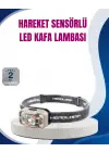 Hareket Sensörlü LED Far 45 Derece Ayarlı Şarj Edilebilir