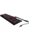 HP 6YW76AA Omen Encoder LED Kablolu Mekanik Oyuncu Klavyesi RGB (Cherry MX Red)