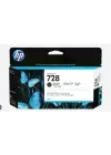 HP 728 Matte Black Mat Siyah 130ML Plotter Kartuşu 3WX25A