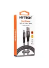 Hytech HY-X210 3A Micro Usb 1m Gri Data + Sarj Kablosu