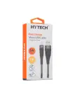 Hytech HY-X225 3A Micro Usb 1m Gri Data + Sarj Kablosu