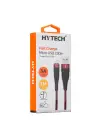 Hytech HY-X225 3A Micro Usb 1m Kırmızı Data + Sarj Kablosu