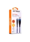 Hytech HY-X225 3A Micro Usb 1m Lacivert Data + Sarj Kablosu