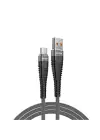 Hytech HY-X2252M 3A Micro Usb 2mt Gri Data + Sarj Kablosu