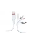 Hytech HY-X235 1.2M 3A Micro Usb Beyaz Data