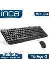 Inca IMK-374U Multimedya Usb Q Klavye Mouse Set