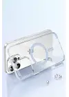 Joko Apple iPhone 14 Pro Max Move Taşlı Magsafe Kapak - Lila