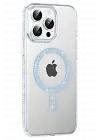 Joko Apple iPhone 14 Pro Max Move Taşlı Magsafe Kapak - Mavi
