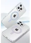 Joko Apple iPhone 14 Pro Max Move Taşlı Magsafe Kapak - Mavi