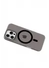 Joko Apple iPhone 16 Pro Max PC Blank Magsafe Kapak - Siyah