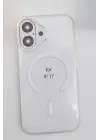 Joko Apple iPhone 17 PC Blank Magsafe Kapak - Şeffaf
