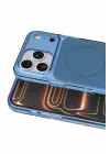 Joko Apple iPhone 17 Pro Max Bruma Magsafe Kapak - Mavi