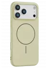 Joko Apple iPhone 17 Pro Max Jully Magsafe Kapak - Bej